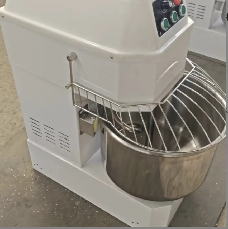 

Wholesale Price Cookie Electric Kitchen Mixer Dough Kneading Machine Double Speed Spiral Dough Mixer Commercial Spiral Mixer