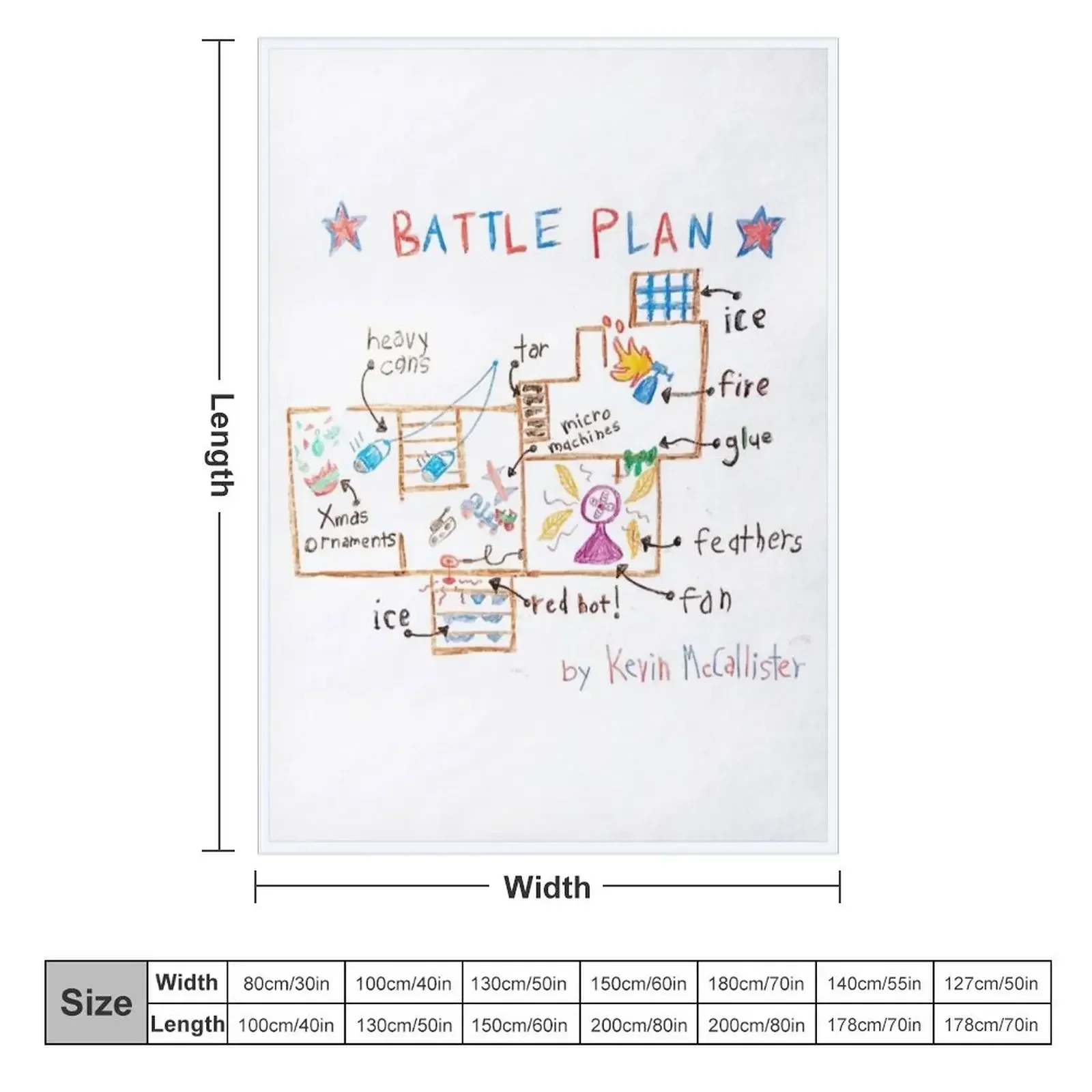 Battle Plan Throw Blanket Giant Sofa Stuffeds Quilt Hair Comforter for babies Blankets