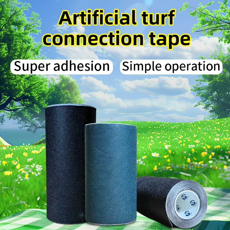 

Односторонняя лента для швов газона, лента для искусственной травы, бесшовное соединение, прочная клейкая лента, лента для швов травы
