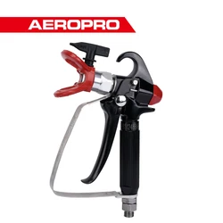 AEROPRO 818C High Pressure Airless Paint Sprayer Gun 4-finger 517 Spray Tip For AEROPRO Paint Sprayers