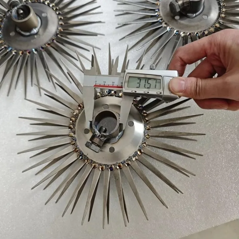30 Clips Titanium Disc Electroplating Rack Fixture Corrosion Resistant For Cr Ni Zn Electroplating Line Customizable