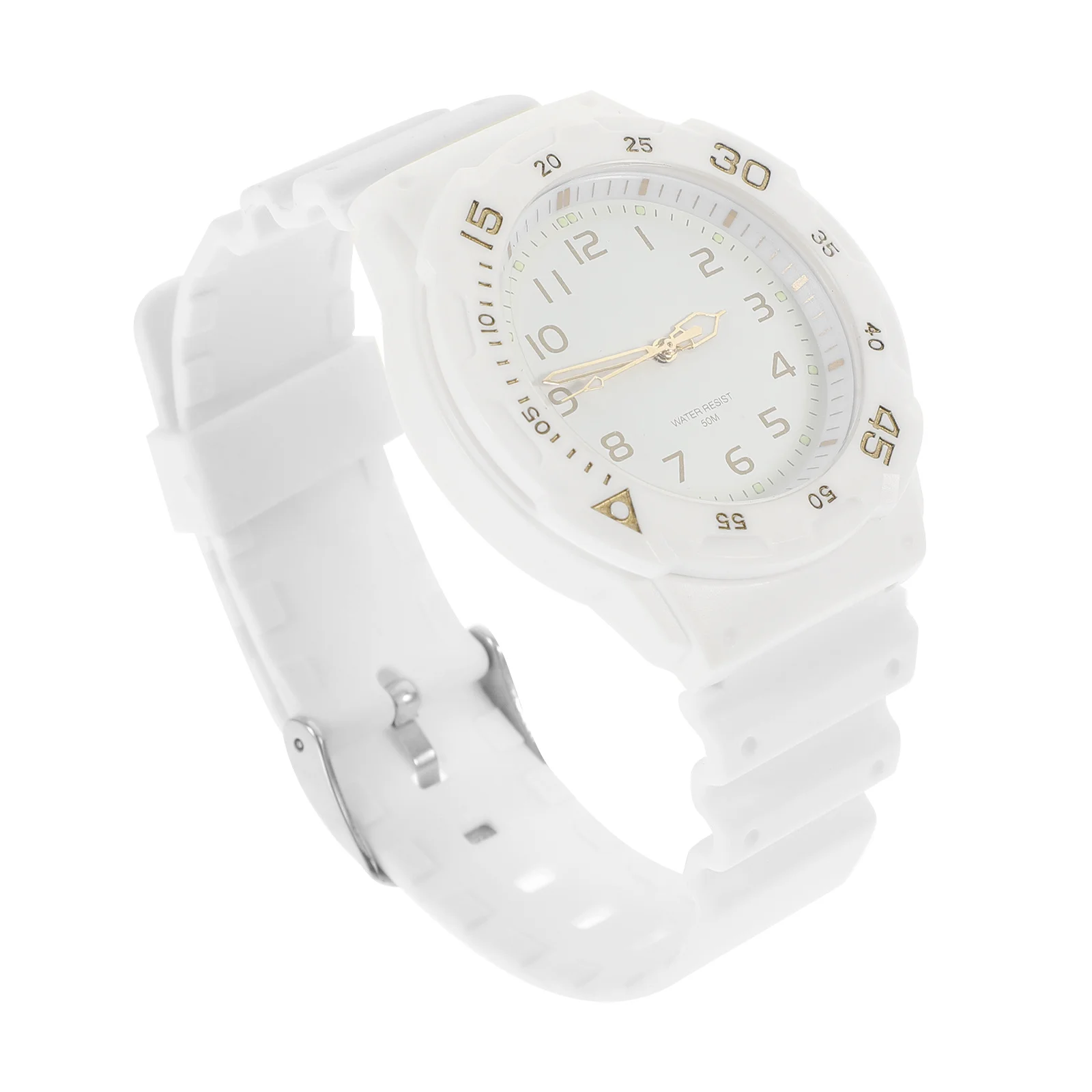 ساعة مقاومة للماء مع سوار سيليكون على طراز مناسب تمامًا، ساعة يد عصرية للأنشطة الداخلية والخارجية #4