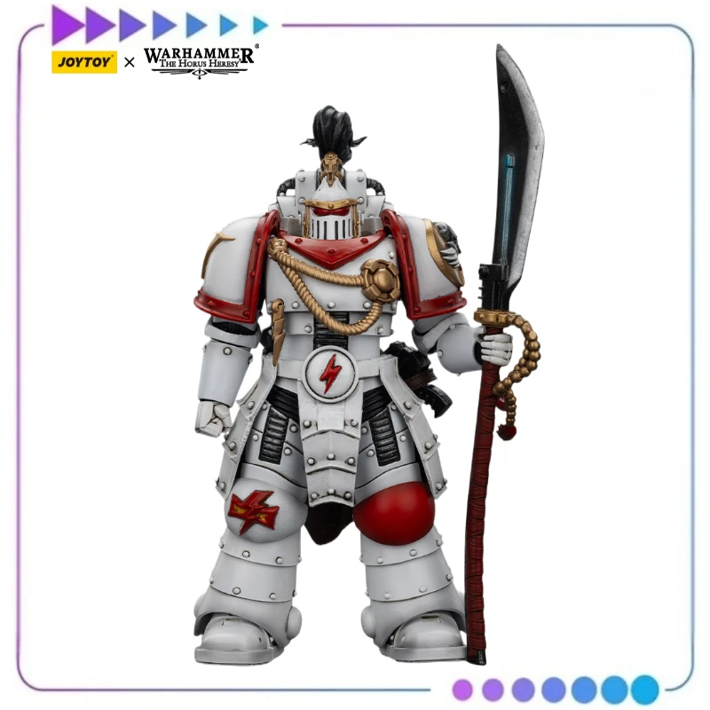 

【Pre Sale】JOYTOY Warhammer "The Horus Heresy" White Scars Legion Praetor 1/18 Action Figure Collectibles Model