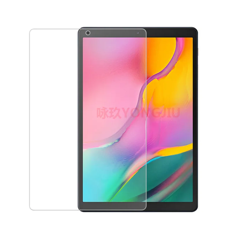 แท็บเล็ตกระจกนิรภัย Toughened แก้วสำหรับ Samsung TAB A 10.1 2019 T510 T515ป้องกันรอยขีดข่วนหน้าจอ LCD Protector ฟิล์ม