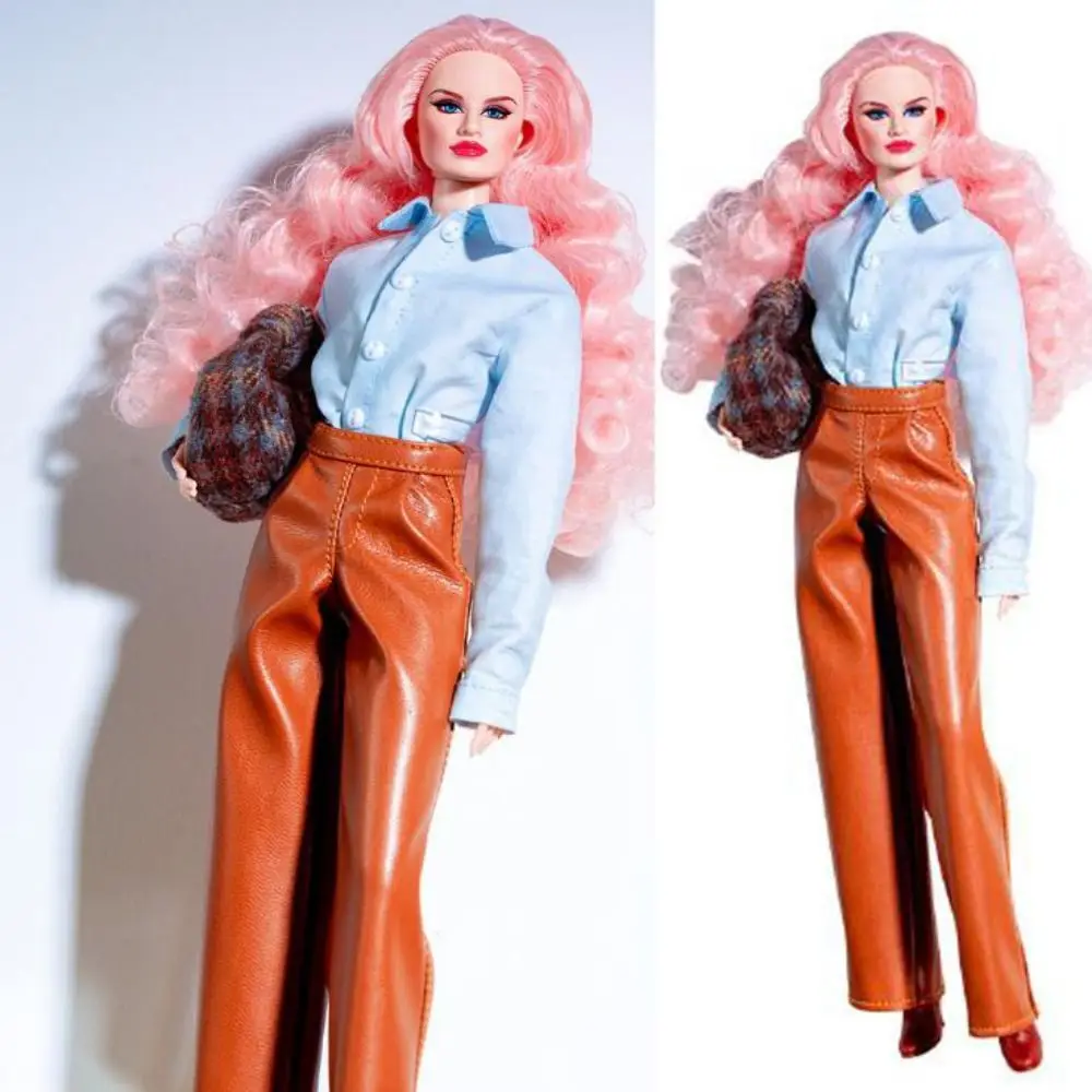 

European Style 32cm Supermodel Clothes Suit Fashion DIY Collector Gifts Plaid Sweater Series Multistyles Princess Dress