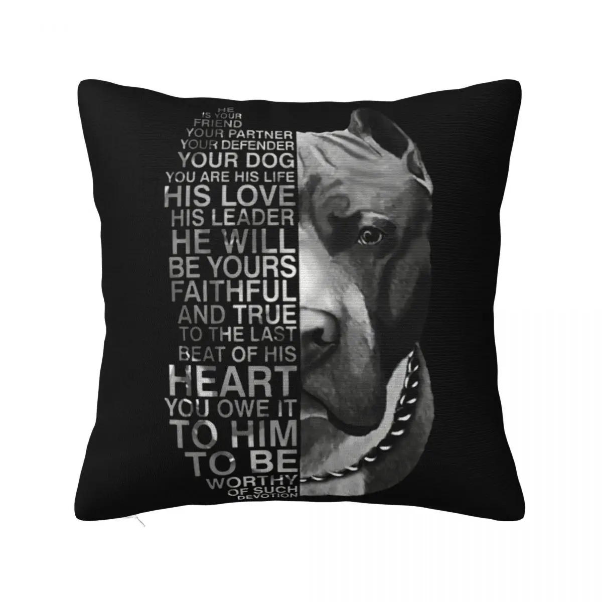 He Is Your Friend Your Partner Your Dog Pitbull Lover 2021 Farmhouse Casual Fitness Selling Pillow Case