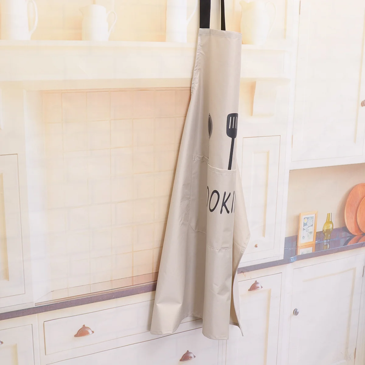 

2Pcs Waterproof Oil-Proof Cooking Apron Sleeveless Half Body Adjustable Strap for Kitchen Restaurant Housework