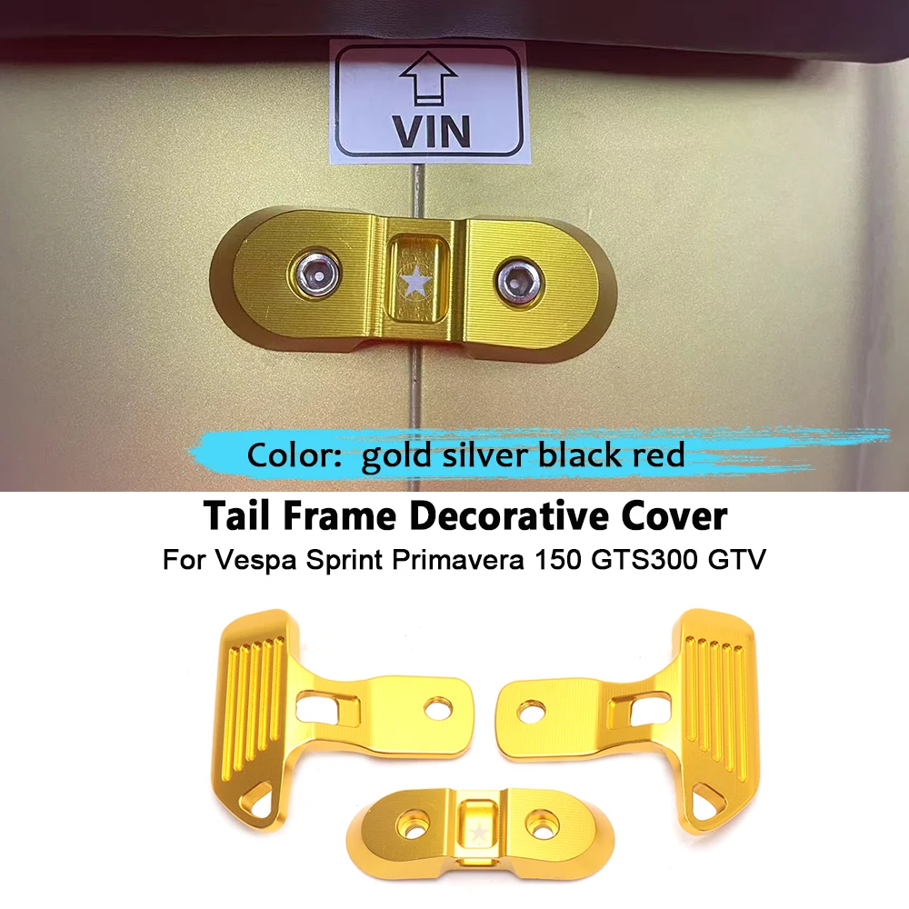 

For Vespa Sprint Primavera 150 GTS300 GTV Motorcycle Modified Tail Armrest CNC Rear Passenger Handle Thickened Grab Bar Armrest