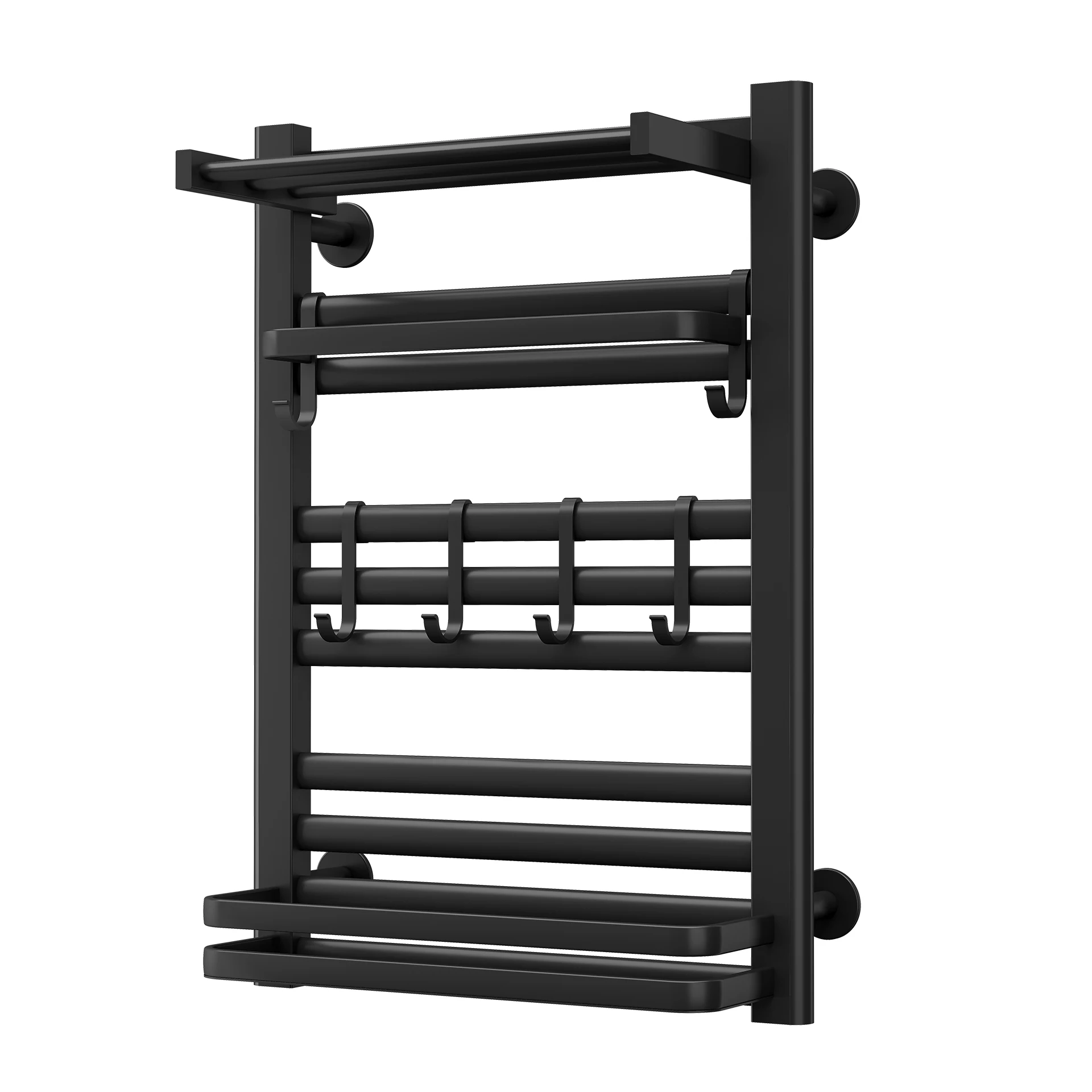 Dinding Desinfeksi Handuk Hangat Listrik Pengeringan Rak Handuk Dipanaskan untuk Kamar Mandi