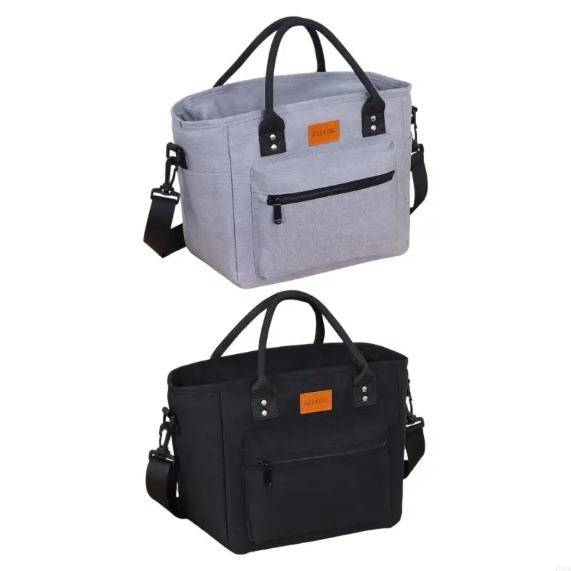 Bolsa comida fuerte y cálida con múltiples compartimentos, cinturón hombro ergonómico para construcción Impermeable, para