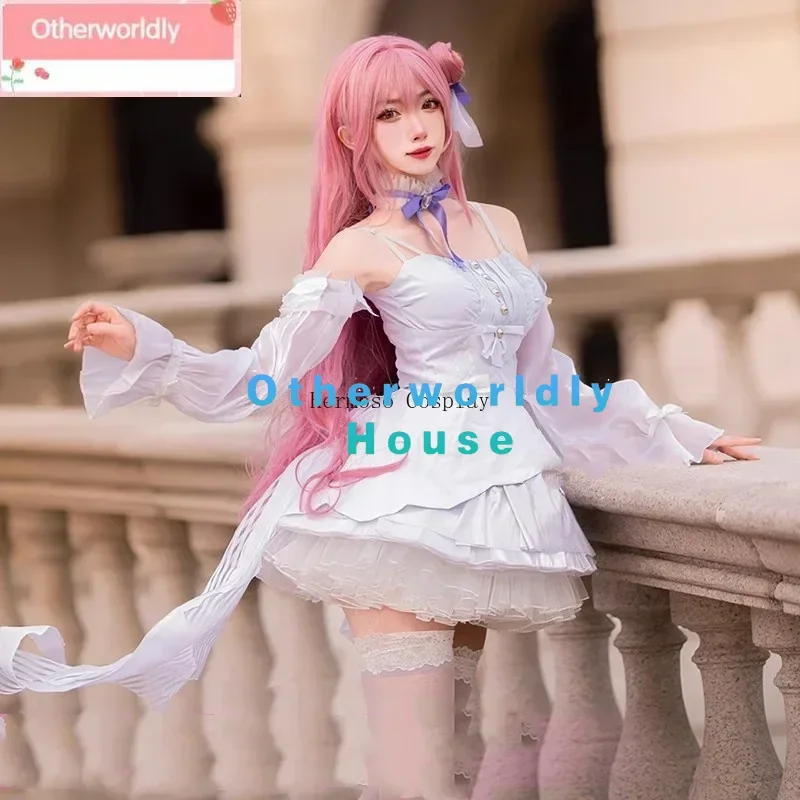 COSPLAY NIKKE The Goddess of Victory Dorothy Cosplay Costume White Princess Dress Lace Accessories Anime Lolita Stockings Suit