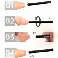 5 Packs/ 40pcs Wax Guard Filters Hearing Aid Accessories for Phonak, Resound, Widex and Unitron 6