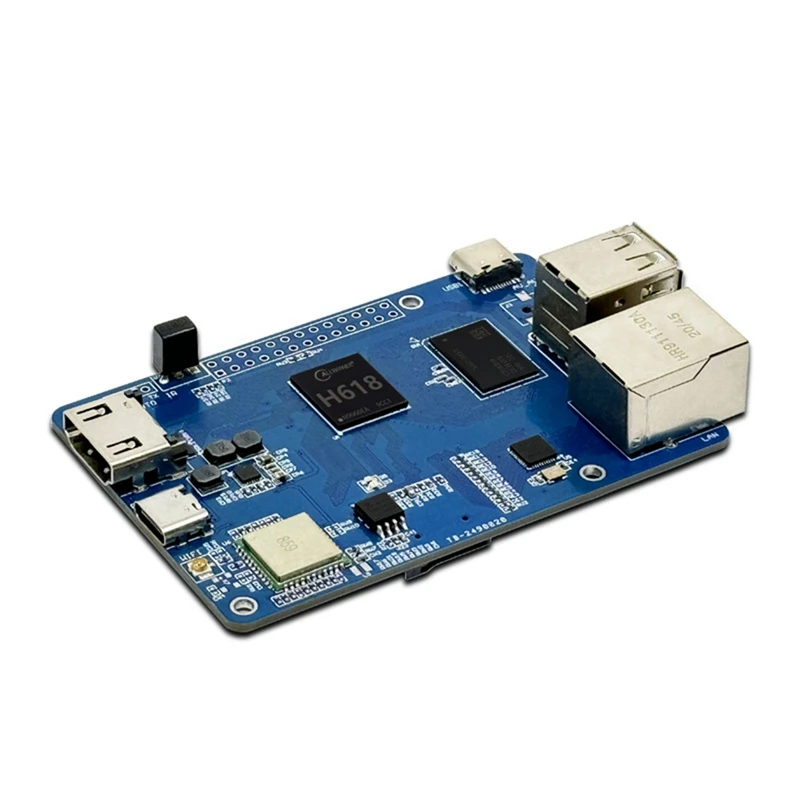 

H618 Макетная плата Allwinner H616 Mini PC 1G LPDDR4 для Linux/Android Поддержка Android TV 12/Ubuntu/Debian Systems
