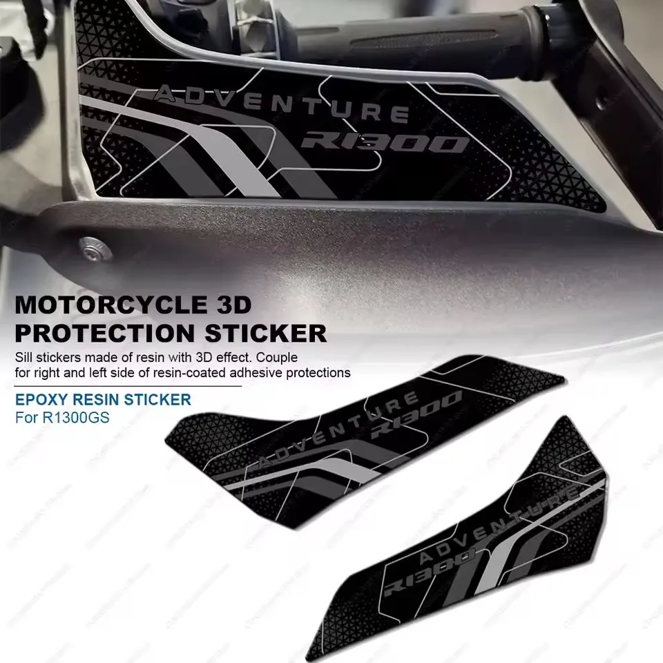 

for BMW R1300GS R 1300 GS Adventure 2025 Motorcycle Tank Pad Sticker Handguard Protection Sticker Decals Kit