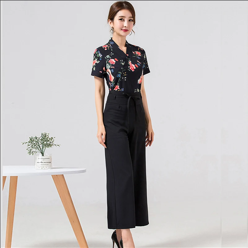 Hotel Foot Bath Sauna Professional Masseur Temperament Uniforms Beauty Salon Women's Beautician Clothing Half-Sleeved Shirt Suit