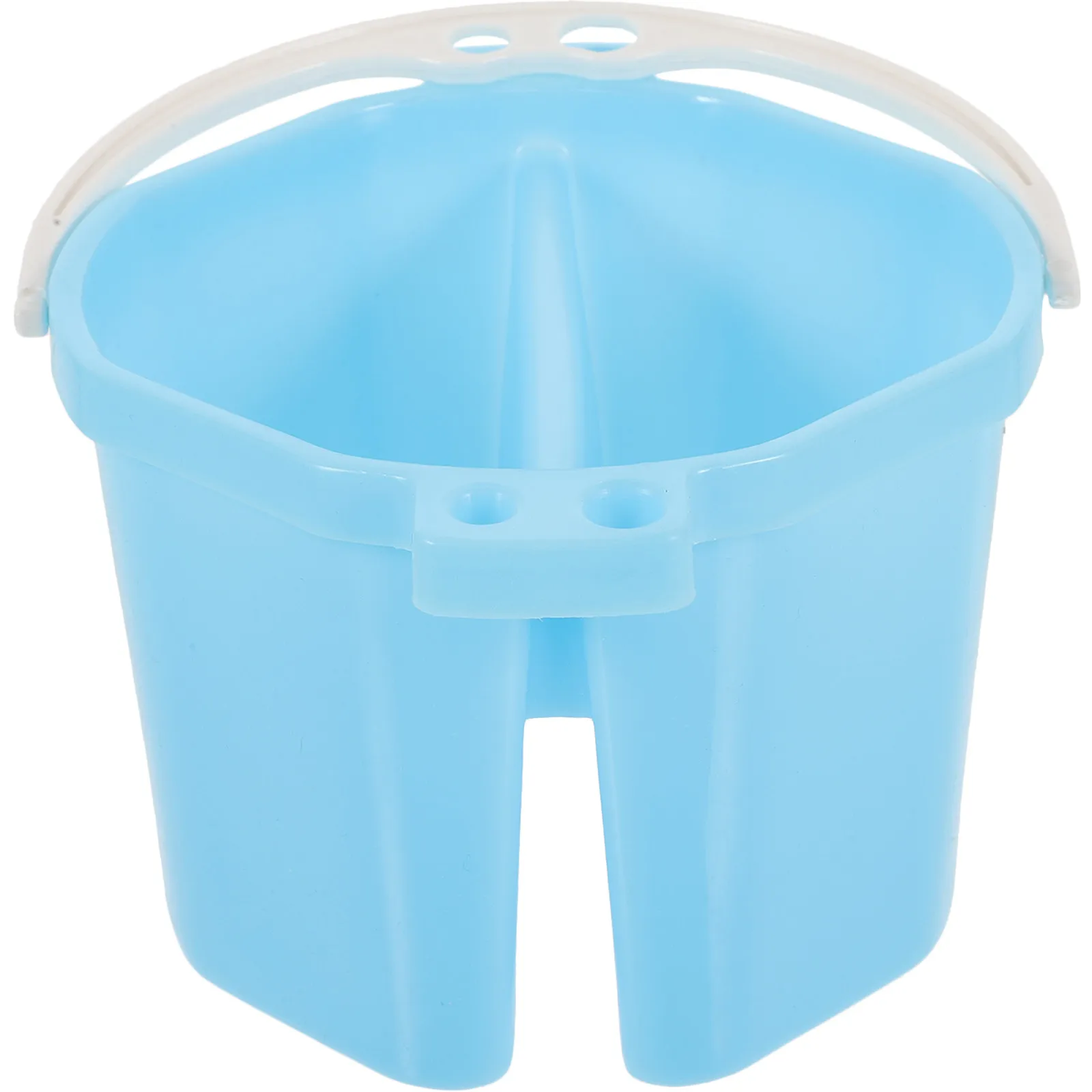 Plastic Portable Paint Brush Wash Bucket Reusable Holder Painting Brush Organizer For Art Student Washer Multifunctional