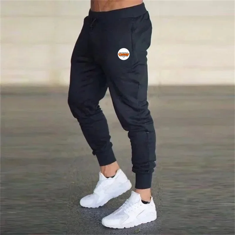 

2024 New Training and Exercise PantsFitness Pants Men's Black Jogging Pants Men's Running Sports Summer Thin Training Pants