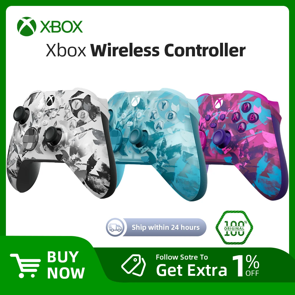 جديد Heart Storm Breaker Microsoft Xbox Core وحدة تحكم لاسلكية Ice Breaker لـ Xbox Series X Xbox Series S Xbox One Controller