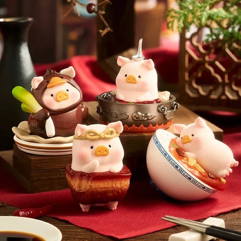 

52toys Cute Cartoon Canned Pig Lulu Pig Blind Box Handmade Trendy Toy Home Decoration Desktop Ornament Friend Birthday Gift