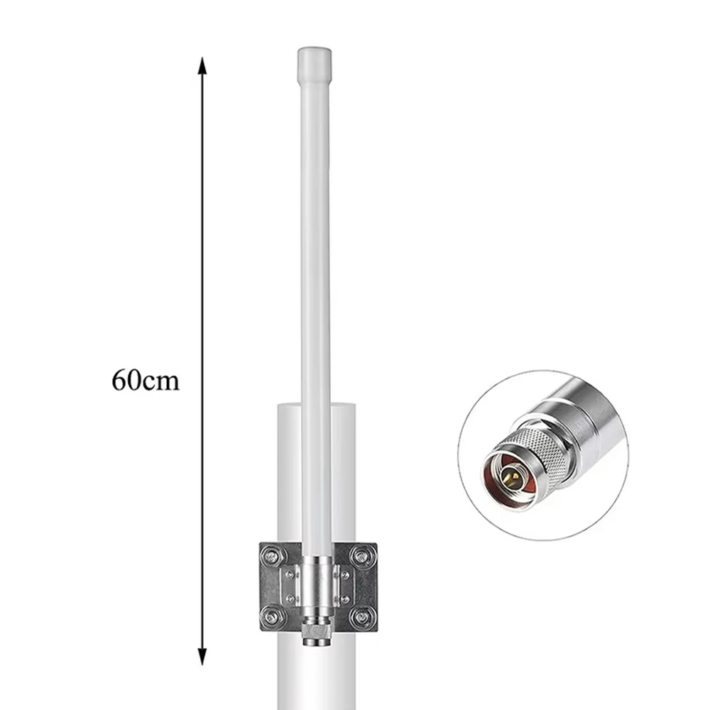 

High performance waterproof 5.8dBi 915MHz LoRa antenna,suitable for outdoor hotspots such as Nebula HNT,for remote mining