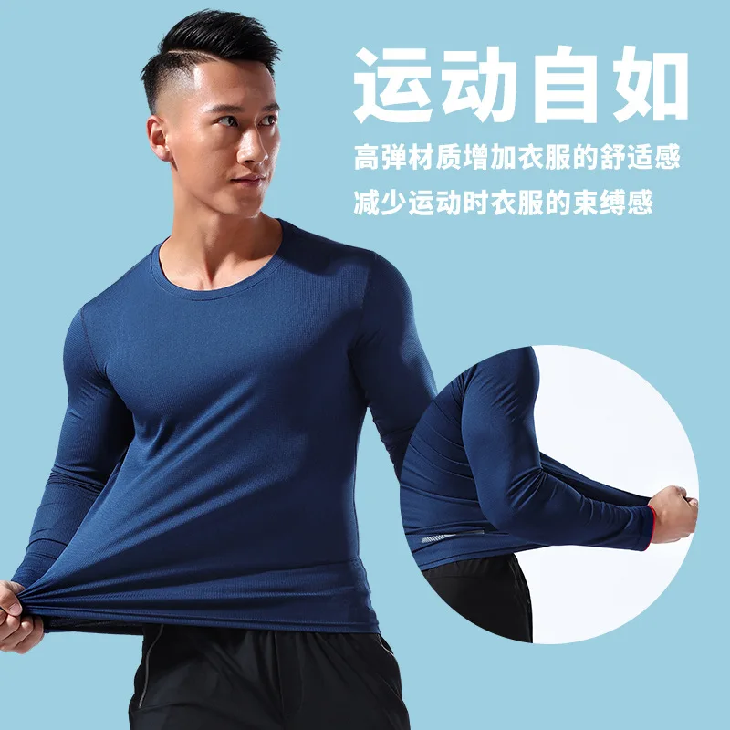 ملابس عمل مخصصة بأكمام طويلة سريعة الجفاف، جري الماراثون، زي عاكس، قميص رياضي ثقافي مع Pr #1