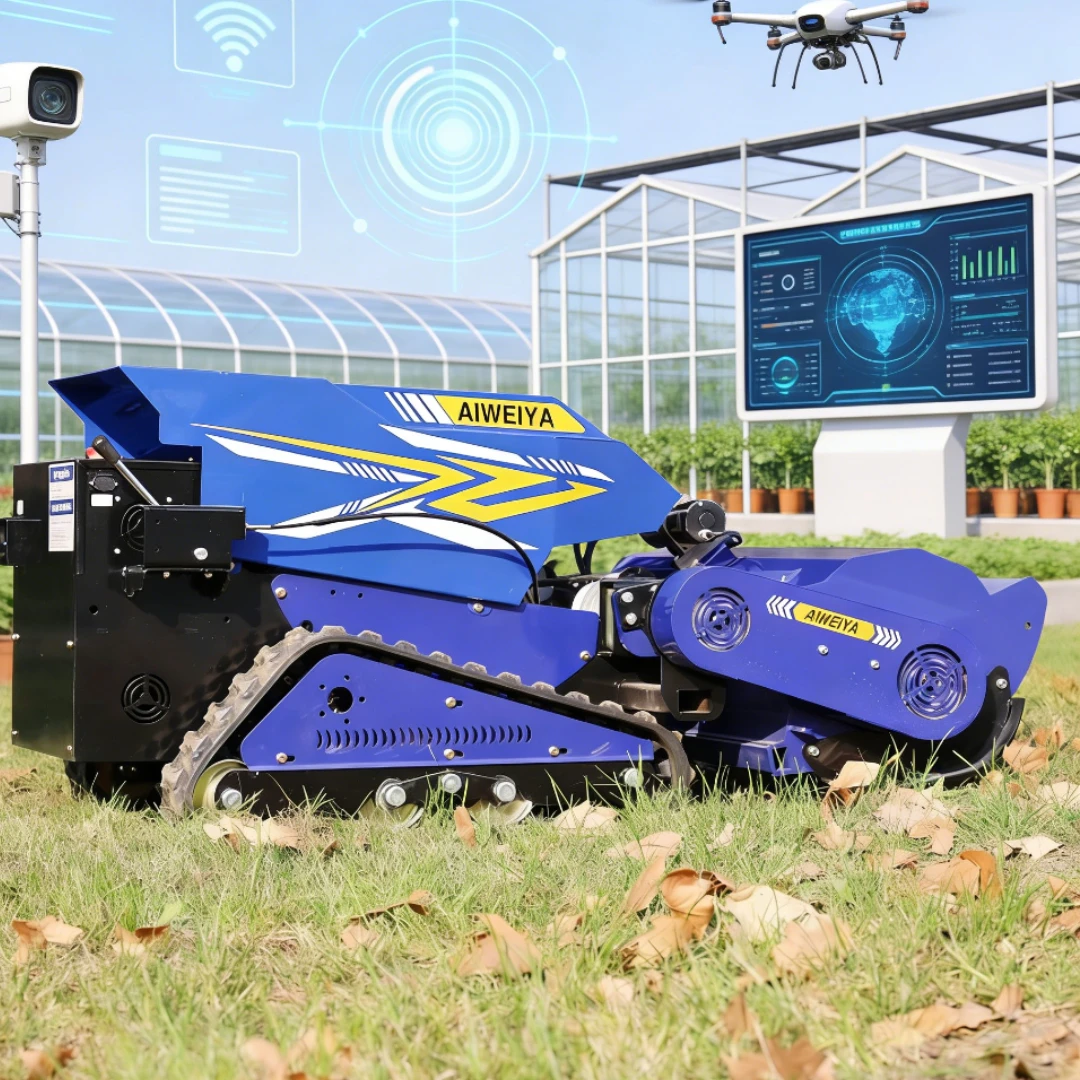 Customized Mini Robot Lawn Mower Space Saving Lawn Mower Robot For Balcony Small Lawn