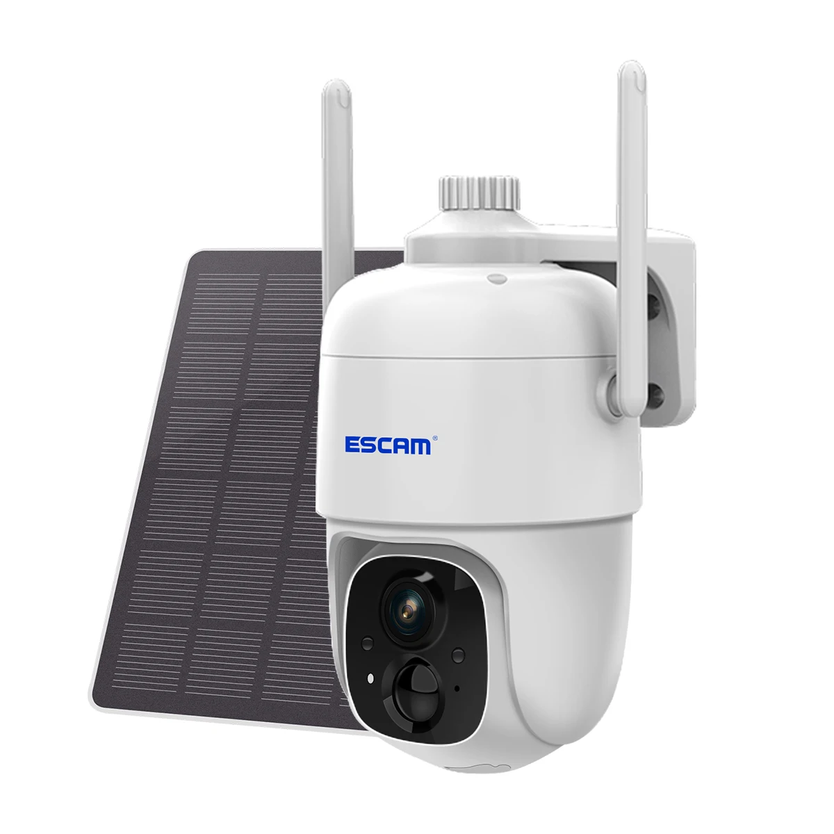 ESCAM G24 VicoHome APP 3MP 1296P Solar Power Low Comsunption WIFI IP Dome Camera Wireless PTZ AI Humanoid Detection Baby Monitor