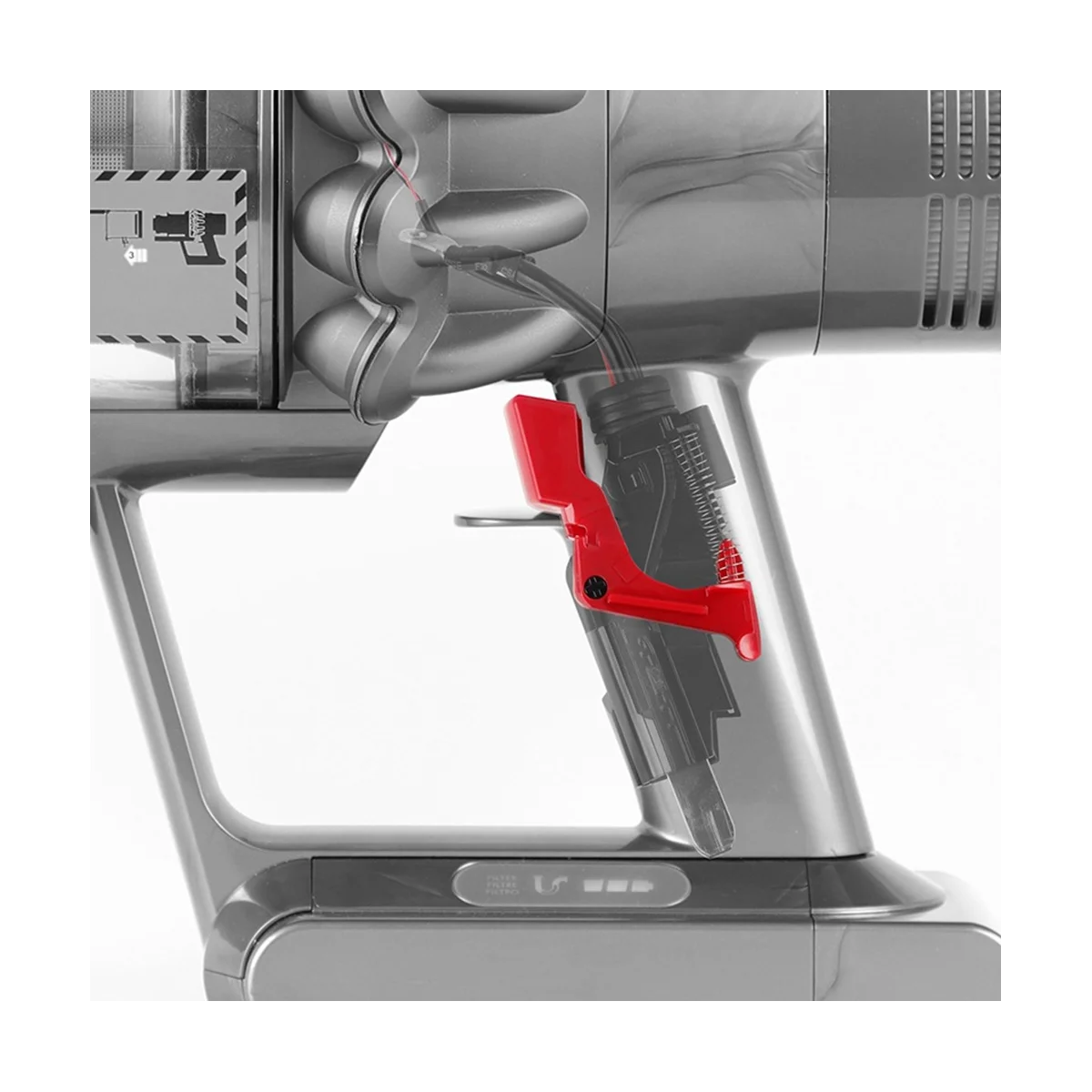 Обновленная кнопка переключения для пылесоса Dyson V10 V11 сверхмощная сменная кнопка запуска с отвертками