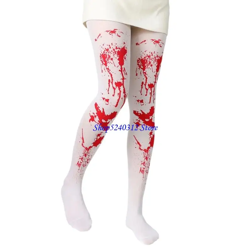 634C Halloween Party Legwear Soft Polyester Fabric Breathable Design Multiple Styles