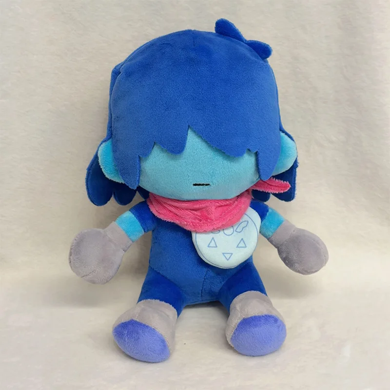 Pluszaki DELTARUNE Kris dla fanów, 20 cm, stojąca figurka z gry, pluszowa lalka Kris, dekoracja, prezenty urodzinowe i świąteczne, zabawki do dekoracji pokoju.