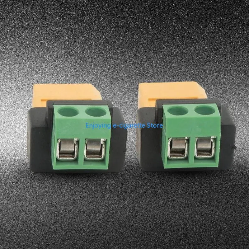 UAV Accessory XT60 to 2P Green Connector Head Outdoor Power Equipment Weldless Y4QF