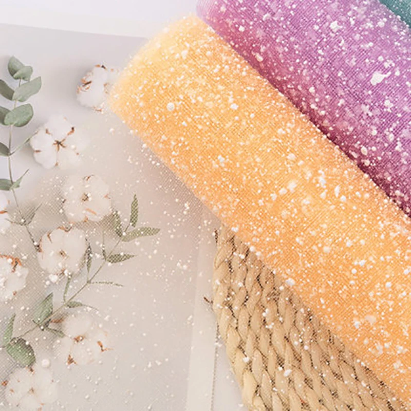 Hollow Net Wrapper Flower Wrapping Mesh Paper Irregular Floral Bouquet Paper Fresh Flower Packaging Sheet Florist Wrap Supplies