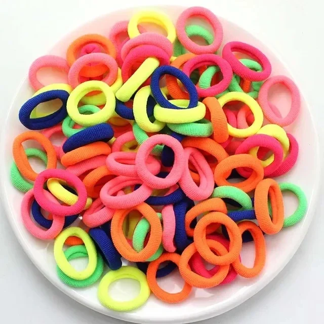 200/300 STUKS Haarelastieken voor Vrouwen en Meisjes, Elastische Haarbanden, Rubberen Elastieken voor Paardenstaarten, Scrunchies, Haaraccessoires voor Meisjes, Hoofdbanden