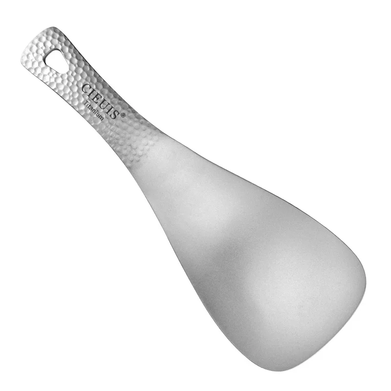 Ultra Light Pure Titanium Rice Spoon, Meal Spoon,Outdoor Camping, Home Cooking,Kitchen,A965