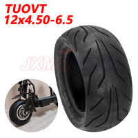 12x4.50-6.5 Tubeless Tire for Electric Scooter 12 Inch 4.50-6.5 Vacuum Wear-Resistant Wide Tyre Electric Scooter Tires Parts