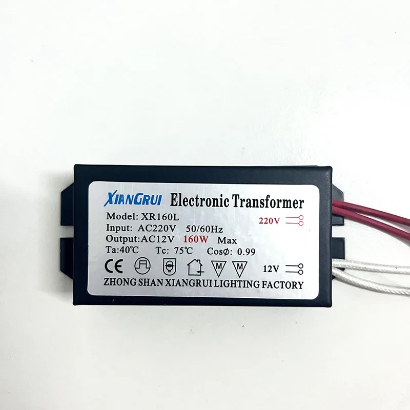 12V Power Supply 120W 160W 12V Electronic Transformer 220V to 12V Adapter for Crystal Halogen Quartz Lamp 230V to 12V Converter