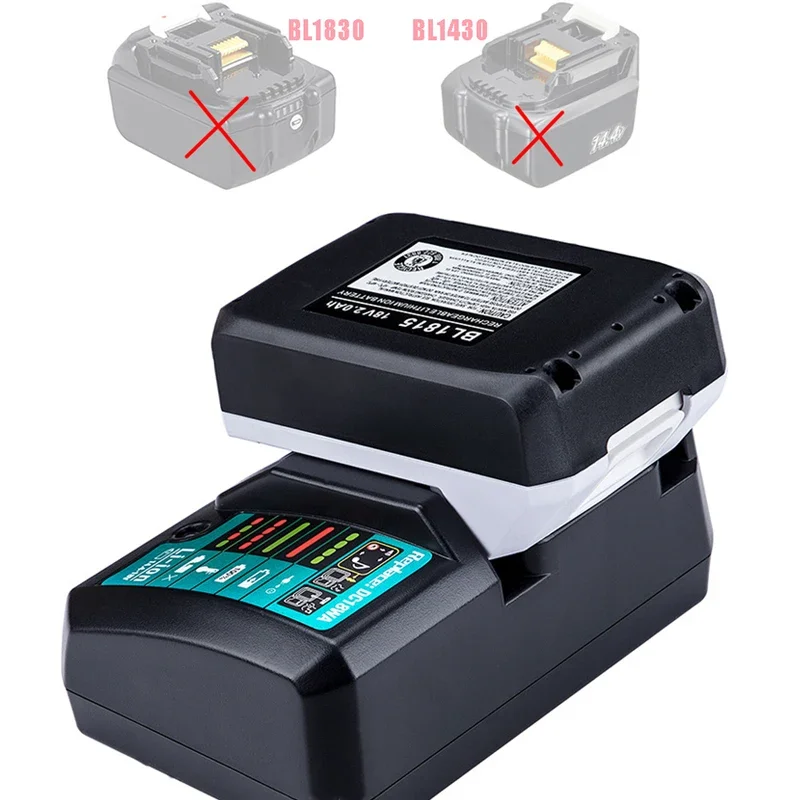 

Зарядное устройство для литий-ионных аккумуляторов DC18WA BL1815G BL1413G для Makita 14.4V-18V G Series, для аккумуляторных электроинструментов, 100V-240V