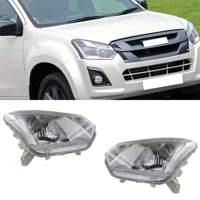 

For Isuzu D-Max 2017 2018 Electrically Adjustable Headlamps Headlamp Driving Signal Light Turn Signal Daytime Running Light