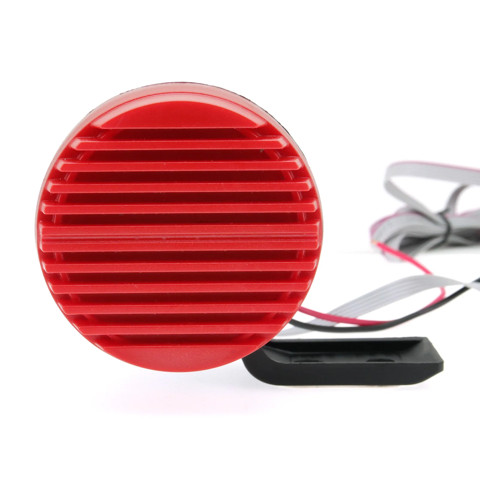 Reklama 4 dźwięki siatka czerwony pies szczekający klakson motocyklowy klakson pies szczekający akumulator rowerowy osobowość klakson kompatybilny z Bluetooth