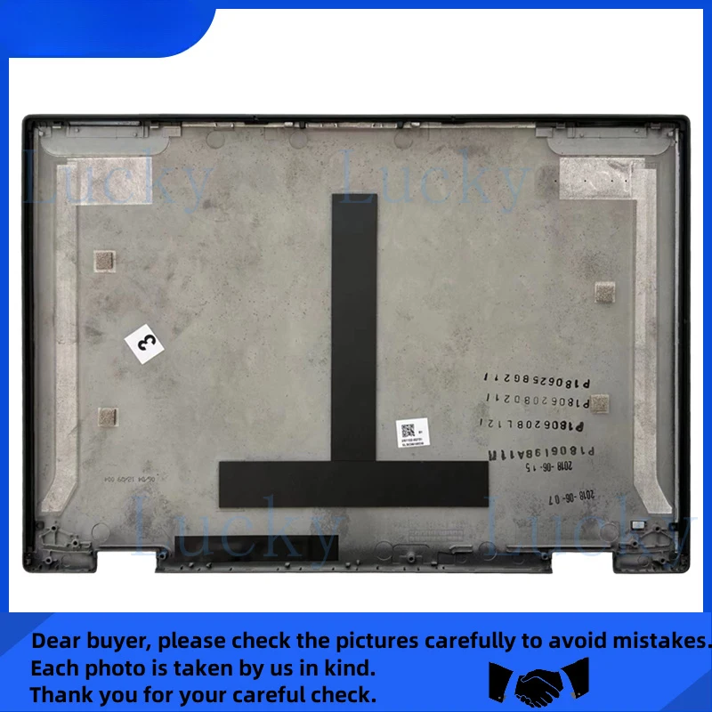 

НОВАЯ верхняя крышка для Lenovo YOGA 720-12IKB, задняя крышка ЖК-дисплея 5CB0Q12158