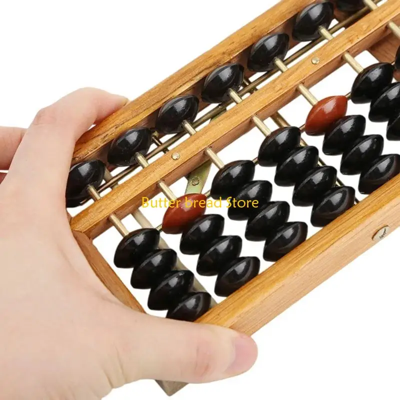 W89C Primary School Abacus 13 Rows Plastic Construction Math Teaching Instrument