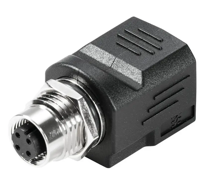 Weidmuller 8901620000 8901630000 IE-M12-ADAP S IE-M12-ADAP адаптер прямой RJ45 M12 Cat.5 (ISO/IEC 11801) IP67 Weidmuller 8901620000 8901630000 IE-M12-ADAP S IE-M12-ADAP адаптер прямой RJ45 M12 Cat.5 (ISO/IEC 11801) IP67