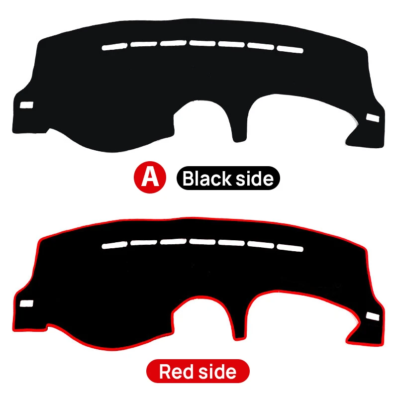 Car Dashboard Cover Avoid Light Pads Sun-shading Mats Non-Slip Carpets For Peugeot 206 206CC 206SW 2004 2005 2006 2007 2008 4