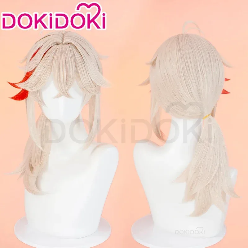 Candy 2025 Kazuha Gra Genshin Impact DokiDoki Boże Narodzenie Odporna na ciepło Peruka Cosplay Kazuha Darmowy Czepek