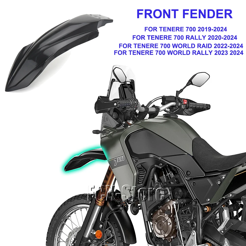 

New Motocross Accessories High&Low Front Fender Mudguard For Yamaha Tenere700 T7 Tenere 700 World Rally TENERE 700 World Raid
