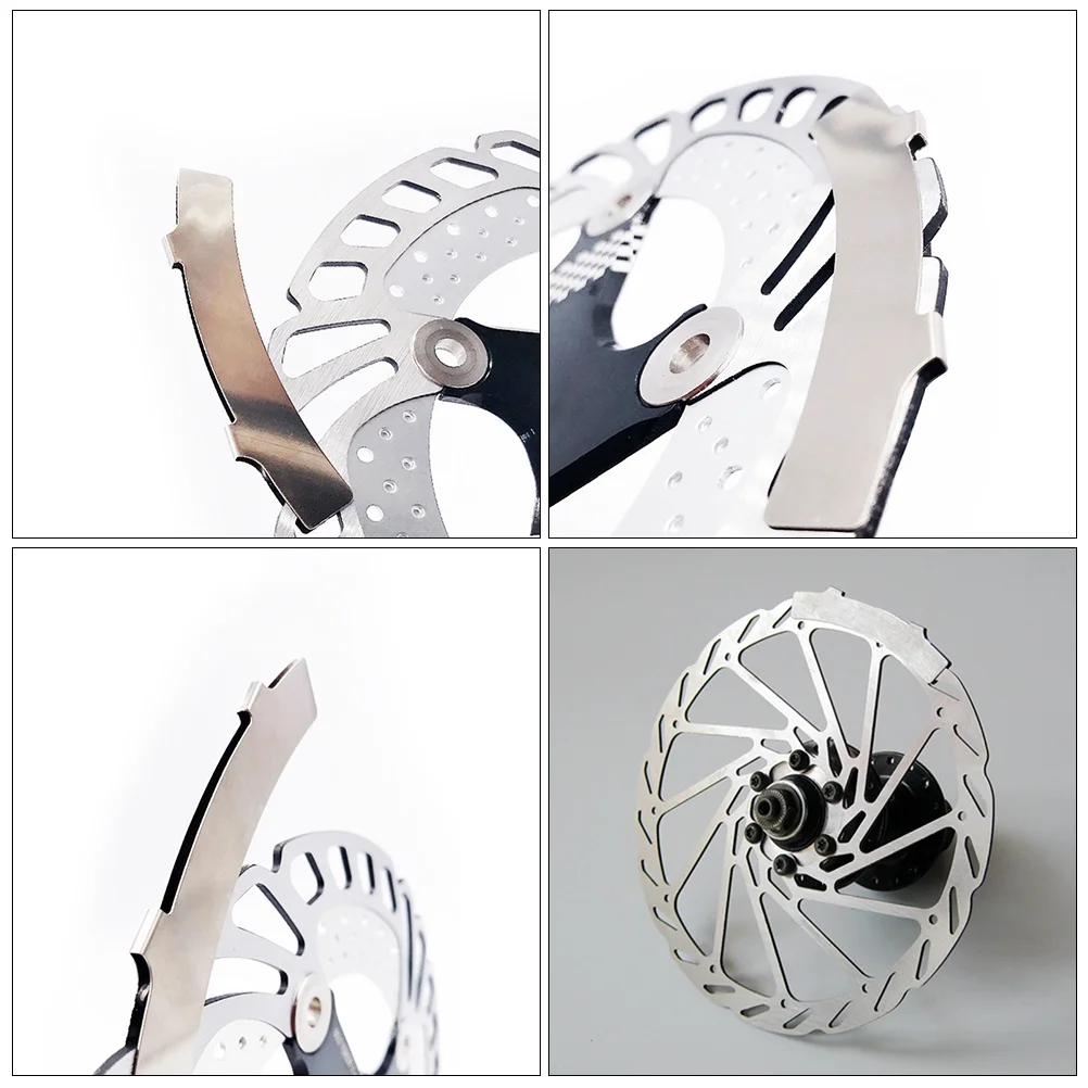 

10Pcs Mountain Bike Disc Brake Adjustment Anti-Scratch Adjuster Stainless Steel Bike Accessory Portable Brake Interspace Disc
