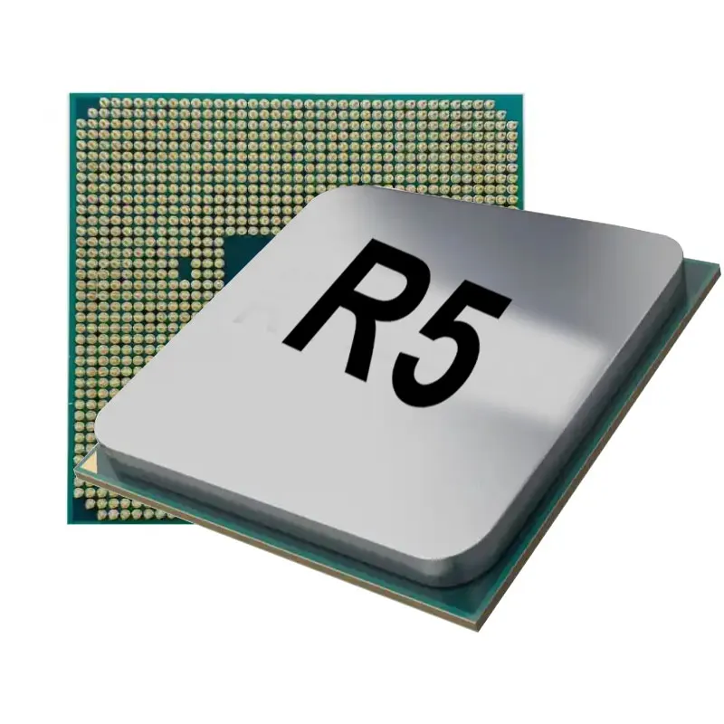 1 معالج مستعمل R5-5600 6 النوى 12 المواضيع 3.7 جيجا هرتز 65 واط المقبس AM4 قطعة وحدة المعالجة المركزية بالجملة #4