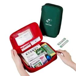 1PC Family First Aid Kit Portable Outdoor Travel Storage Bag Household Large Capacity Layered Medicine Storage Bag