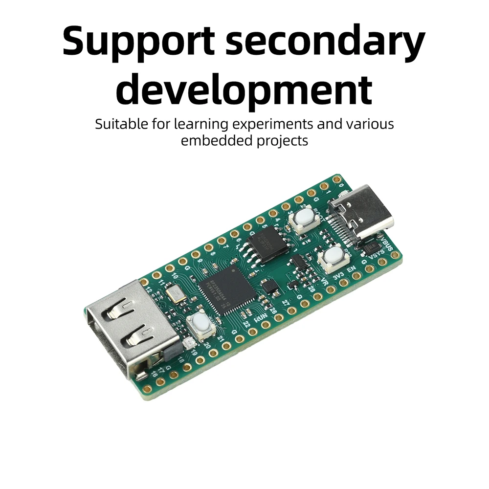 RP2350 Entwicklungsboard Mikrocontroller-Prozessor USB-Typ-C-Schnittstelle für Raspberry Pi Pico 2 – Detail 9
