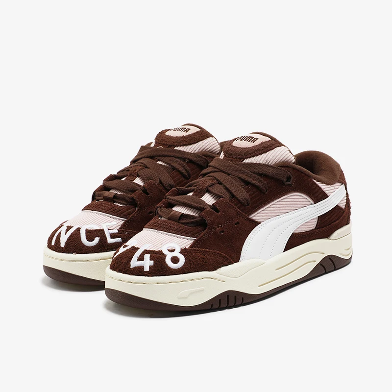 

Puma оригинальные новые мужские и женские спортивные повседневные туфли в стиле ретро с низким вырезом на толстой подошве 401445-02